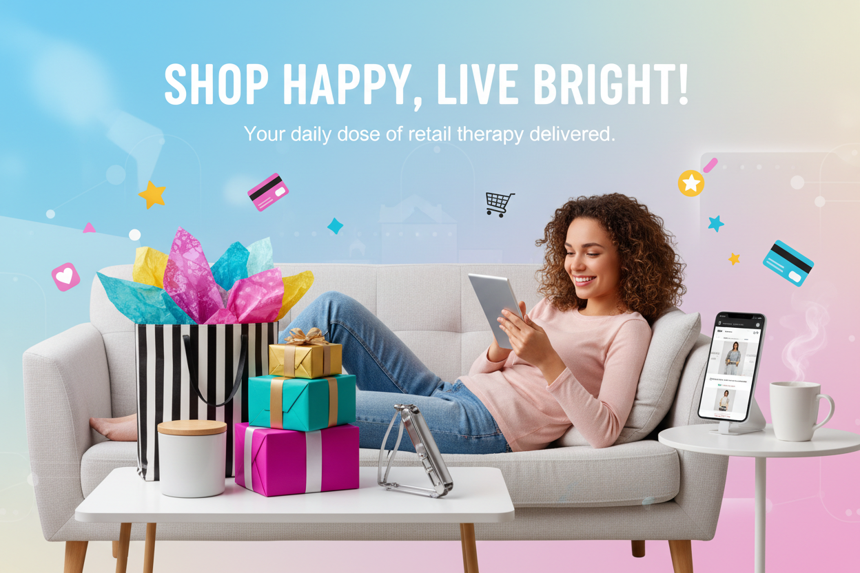 Online shopping banner